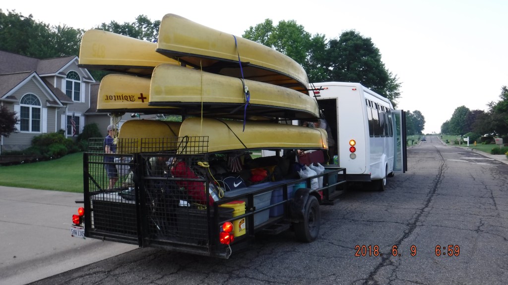 Gear Packing on the River